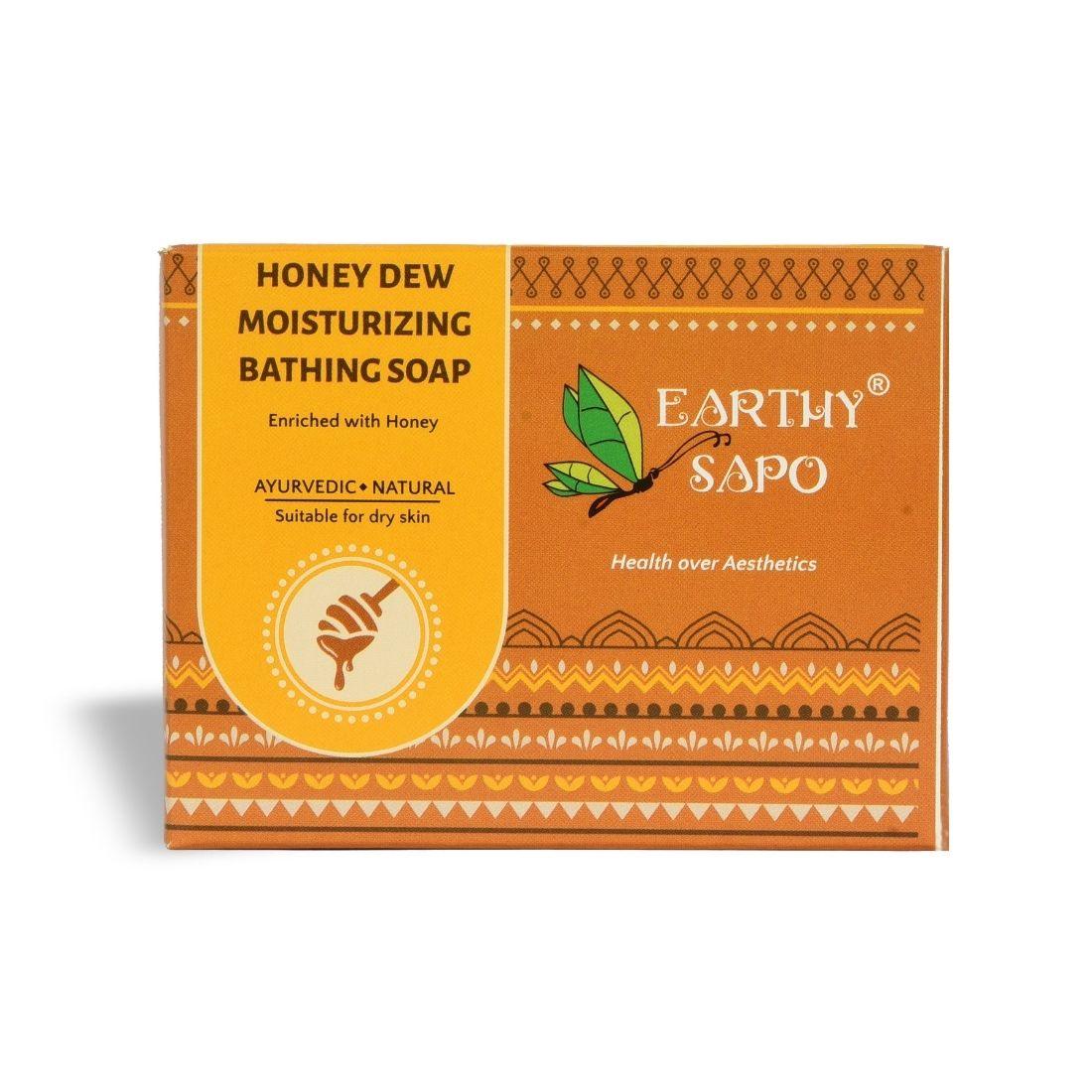 Honey Dew Moisturizing Bathing Soap, 100g